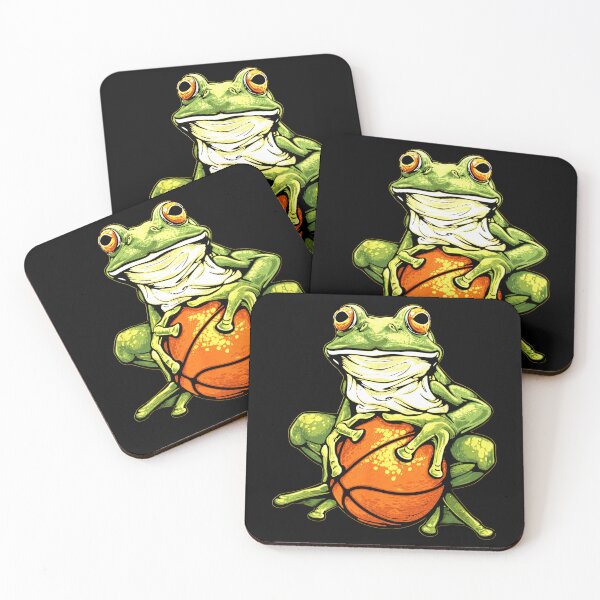 Item preview, Cool Basketball Frog Funny Sports Amphibian Graphic designed and sold by MiALopezArt.