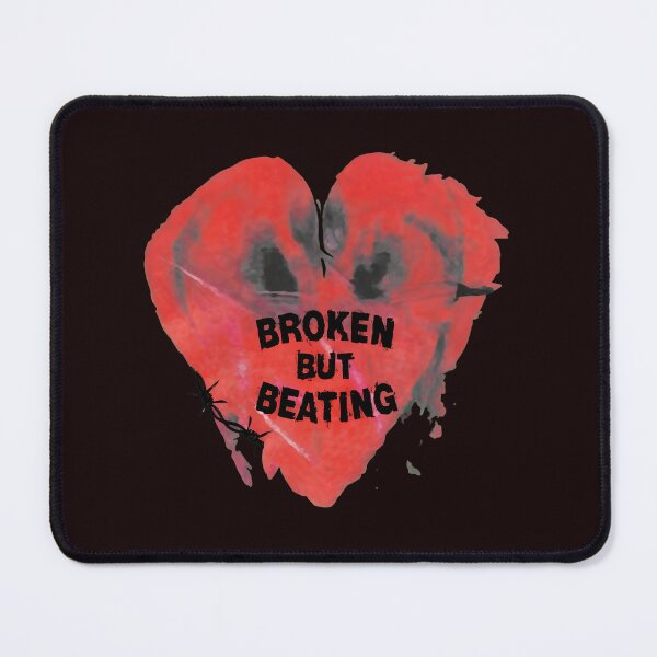 Item preview, Distressed Heart Beating Resilience Graphic designed and sold by plimenitbelters.