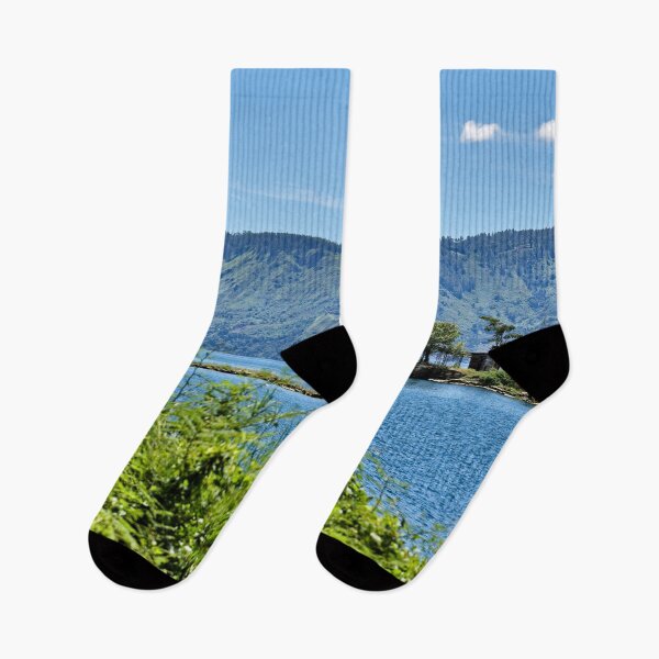 Item preview, Azure horizon over Lake Toba designed and sold by franck380.