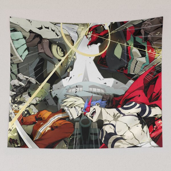 Item preview, Kamina Gurren Lagann Mecha Clash Dynamic Spiral Scene designed and sold by MicaheHaffner.