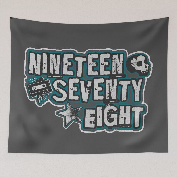 Item preview, 1978 Nineteen Seventy Eight Grunge designed and sold by ThePioneerWay.