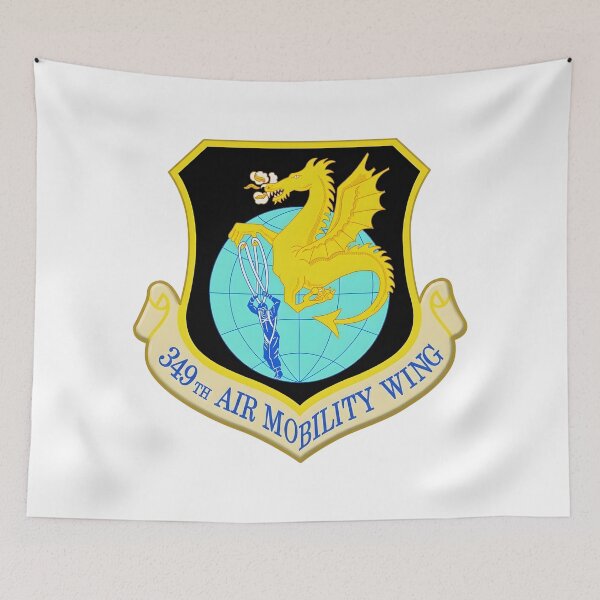 Item preview, 349th Air Mobility Wing Military Insignia designed and sold by CharlieDesings.