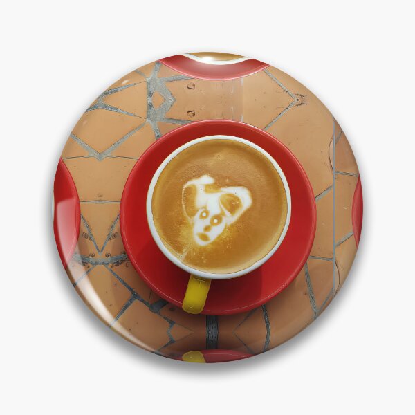 Item preview, Four Cups of Latte Art Coffee designed and sold by MagpieSprings.