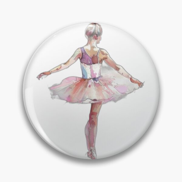 Item preview, Balletcore Aesthetic Watercolor Illustration Design designed and sold by Shadow-Stone.