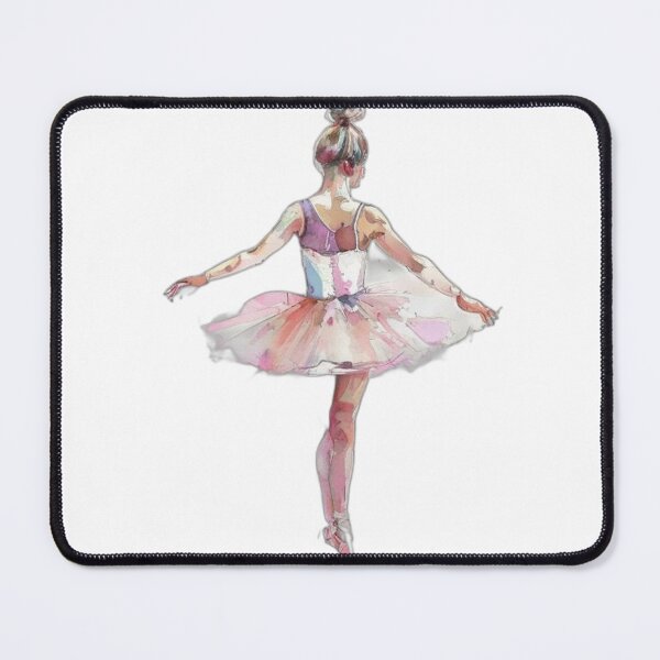 Item preview, Balletcore Aesthetic Watercolor Illustration Design designed and sold by Shadow-Stone.