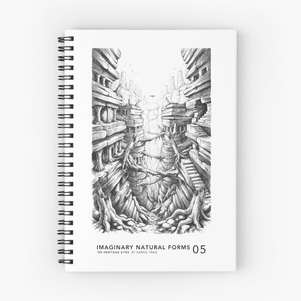 Item preview, IMAGINARY NATURAL FORMS — 100 HERITAGE SITES 05 designed and sold by KansoTrail.
