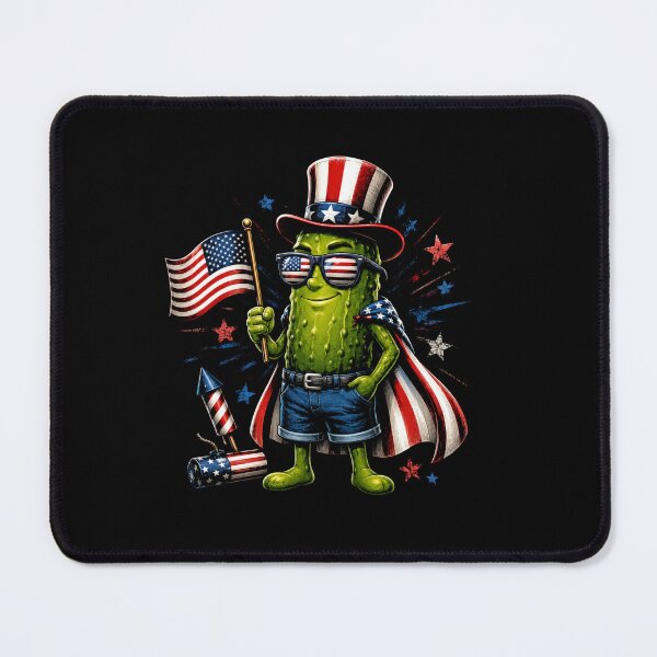 Item preview, Patriotic Pickle Character With American Flag Funny USA Design designed and sold by Osstaramilua.