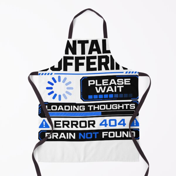 Item preview, Mentally Buffering Funny Loading Brain Humor T-Shirt designed and sold by Egyptian king ⭐⭐⭐⭐⭐.