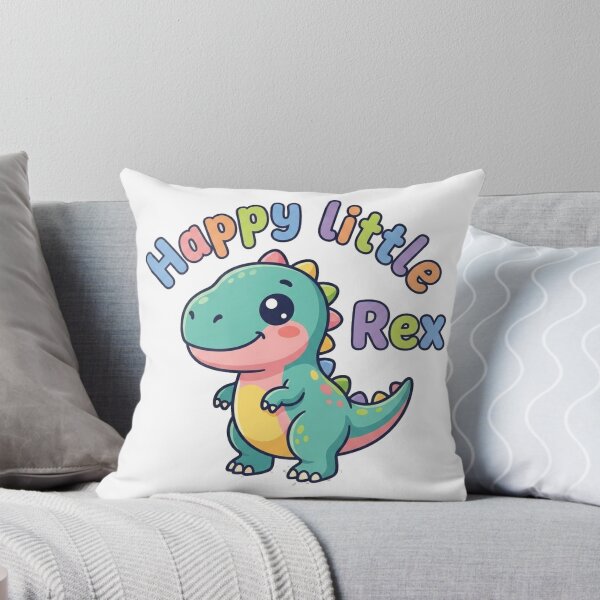 Item preview, Happy Little T-Rex Cute Dinosaur Kawaii Design – Adorable Dino Gift designed and sold by morning sun.
