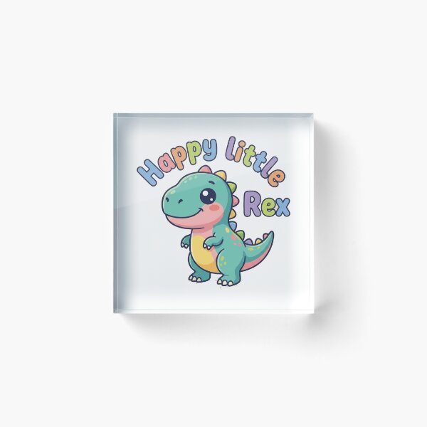 Item preview, Happy Little T-Rex Cute Dinosaur Kawaii Design – Adorable Dino Gift designed and sold by morning sun.