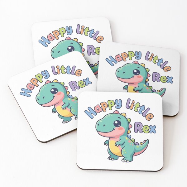 Item preview, Happy Little T-Rex Cute Dinosaur Kawaii Design – Adorable Dino Gift designed and sold by morning sun.
