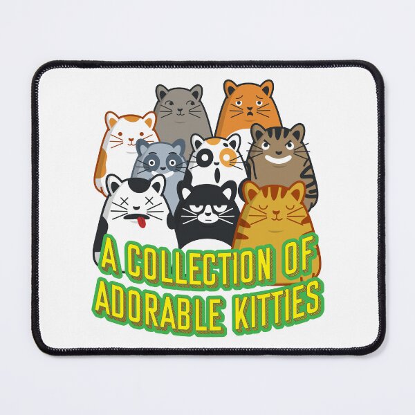 Item preview, A-collection-of-adorable-kitties / cute cat lovely art / designed and sold by LOVEARTDESIGN.