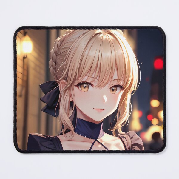 Item preview, Saber Alter Fate Stay Night Night Street Blue Elegance designed and sold by MicaheHaffner.