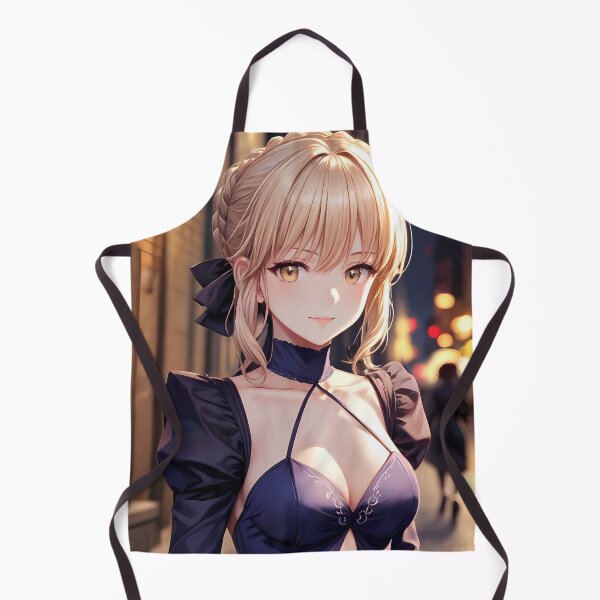 Item preview, Saber Alter Fate Stay Night Night Street Blue Elegance designed and sold by MicaheHaffner.