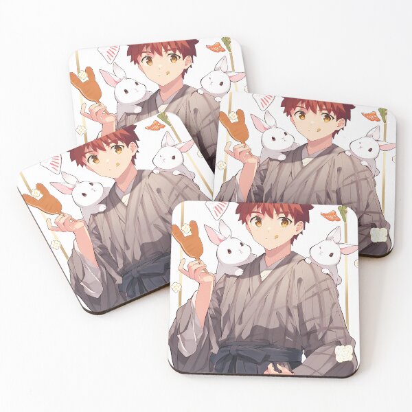 Item preview, Shirou Emiya Fate Stay Night Rabbit Festival Charm designed and sold by MicaheHaffner.
