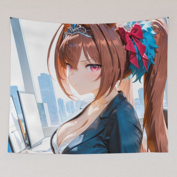 Item preview, Daiwa Scarlet Uma Musume Office Window Grace designed and sold by MicaheHaffner.