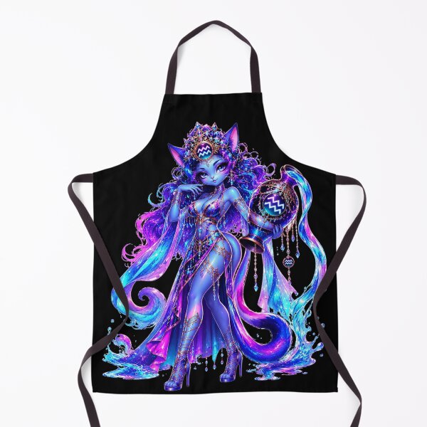 Item preview, Emily the Cosmic Cat - Aquarius Zodiac Sign designed and sold by ChaEmm_Studio.