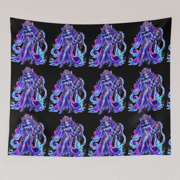 Item preview, Emily the Cosmic Cat - Aquarius Zodiac Sign designed and sold by ChaEmm_Studio.