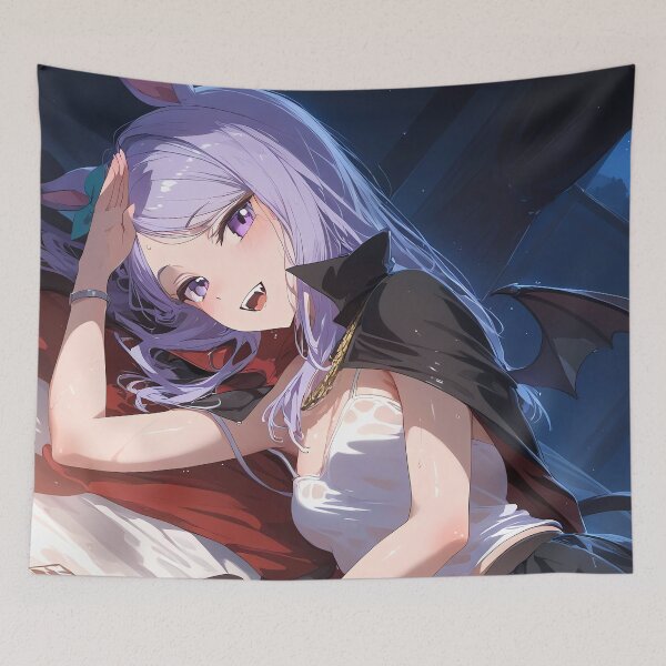 Item preview, Mejiro McQueen Uma Musume Vampire Study Night Magic designed and sold by MicaheHaffner.