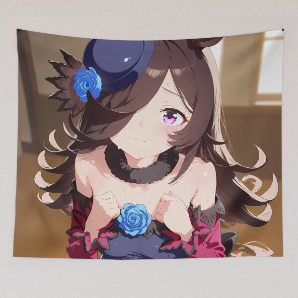 Item preview, Rice Shower Uma Musume Blue Rose Gothic Elegance designed and sold by MicaheHaffner.