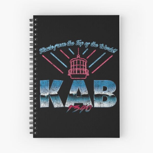 Item preview, The Fog KAB 1340 Radio Neon 80s Retrowave Distressed designed and sold by Power Up Prints.