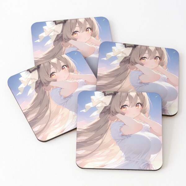 Item preview, Satono Diamond Uma Musume Pretty Derby White Dress Sunset Gaze designed and sold by MicaheHaffner.