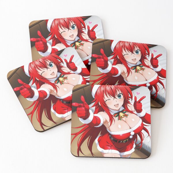 Item preview, Rias Gremory High School DxD Santa Pose Anime Girl designed and sold by MicaheHaffner.