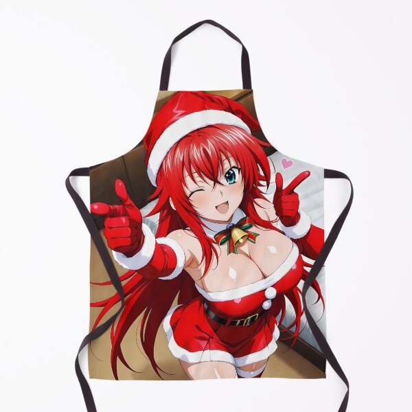 Artikelvorschau, Rias Gremory High School DxD Weihnachtsmann-Pose Anime-Mädchen entworfen und verkauft von MicaheHaffner.