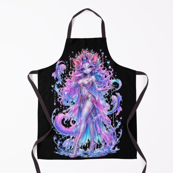 Item preview, Emily the Cosmic Cat - Pisces Zodiac Sign designed and sold by ChaEmm_Studio.