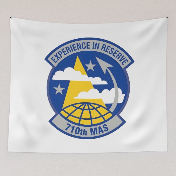 Item preview, 710th Military Airlift Squadron "Experience in Reserve" Emblem designed and sold by CharlieDesings.