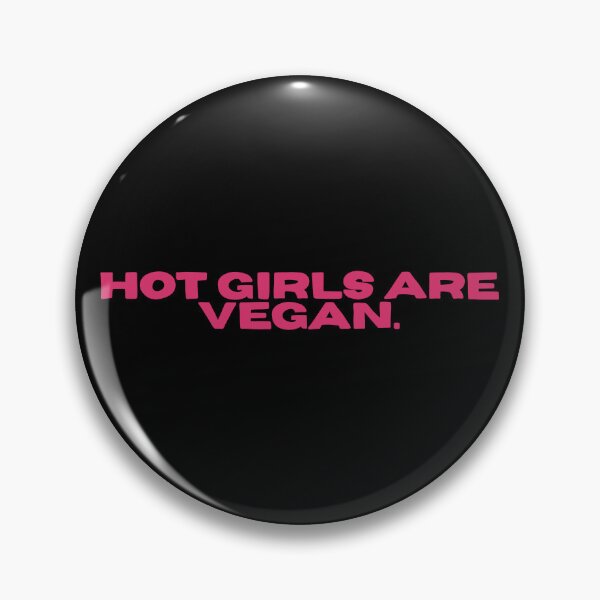 Item preview, Hot Girls Are Vegan designed and sold by caramelrts.