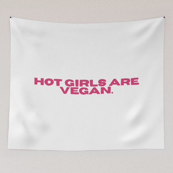 Item preview, Hot Girls Are Vegan designed and sold by caramelrts.