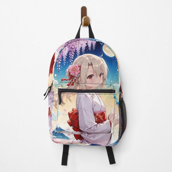 Item preview, Illyasviel von Einzbern Fate Stay Night Moonlit Sakura Kimono designed and sold by MicaheHaffner.