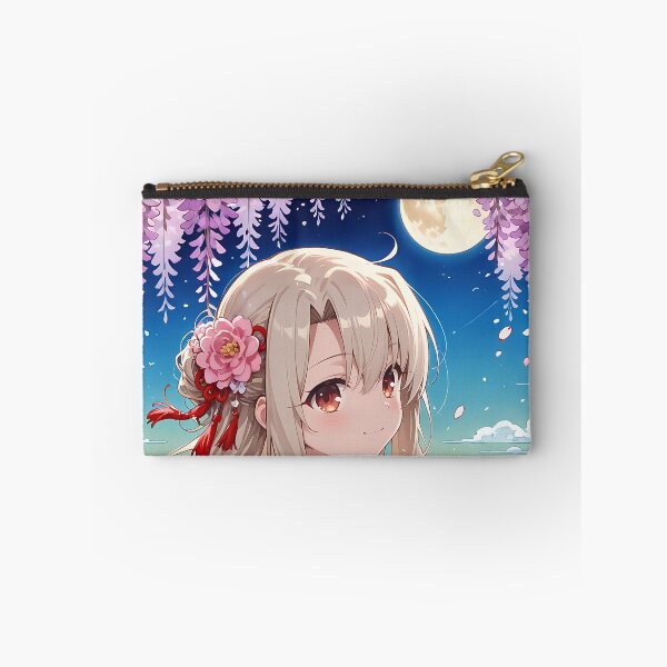 Item preview, Illyasviel von Einzbern Fate Stay Night Moonlit Sakura Kimono designed and sold by MicaheHaffner.