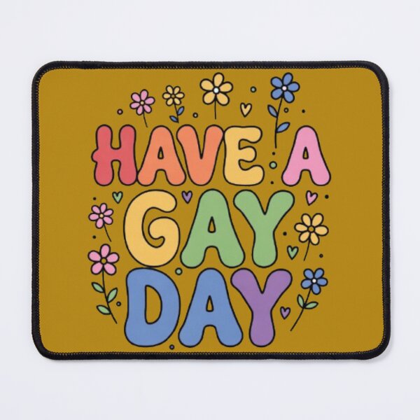 Item preview, Have a Gay Day – Pride Month Rainbow Hearts & Flowers designed and sold by GeoandHome.