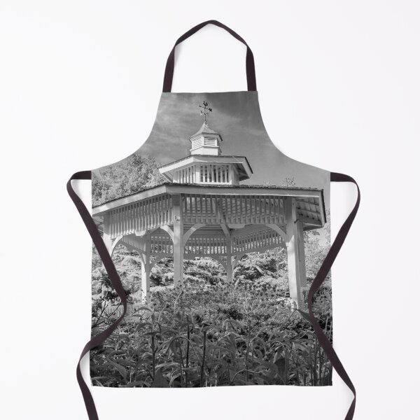 Item preview, Black And White Gazebo Photograph designed and sold by NatSullivanArt.