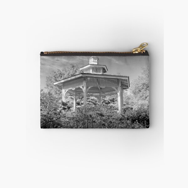 Item preview, Black And White Gazebo Photograph designed and sold by NatSullivanArt.