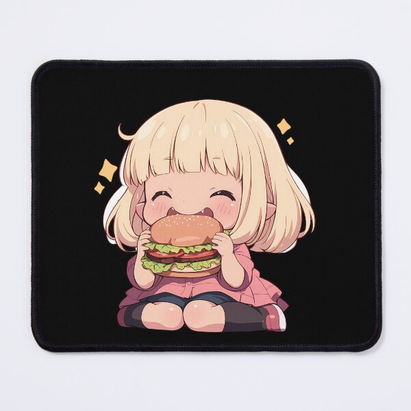 Item preview, Shiemi Moriyama Blue Exorcist Chibi Burger Sweetness designed and sold by earlobejerk.