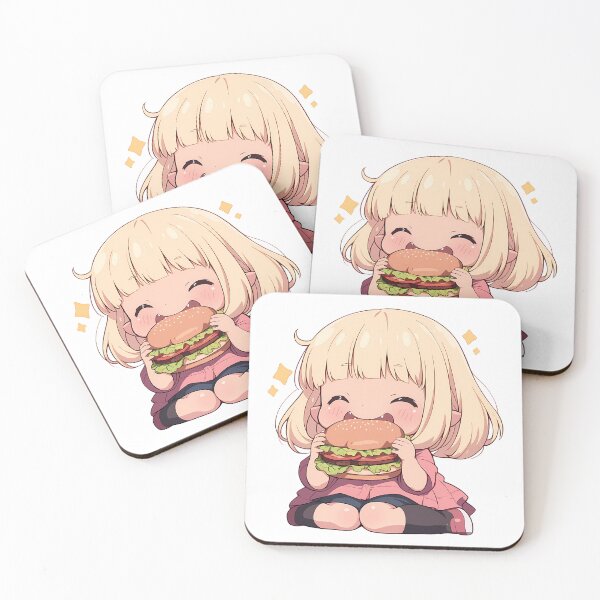 Item preview, Shiemi Moriyama Blue Exorcist Chibi Burger Sweetness designed and sold by earlobejerk.