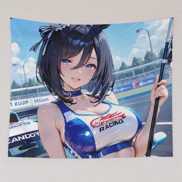 Item preview, Eishin Flash Uma Musume Racing Queen Track Shine designed and sold by MicaheHaffner.