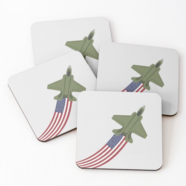 Item preview, Fighter Jet USA Flag designed and sold by Gkinoki.
