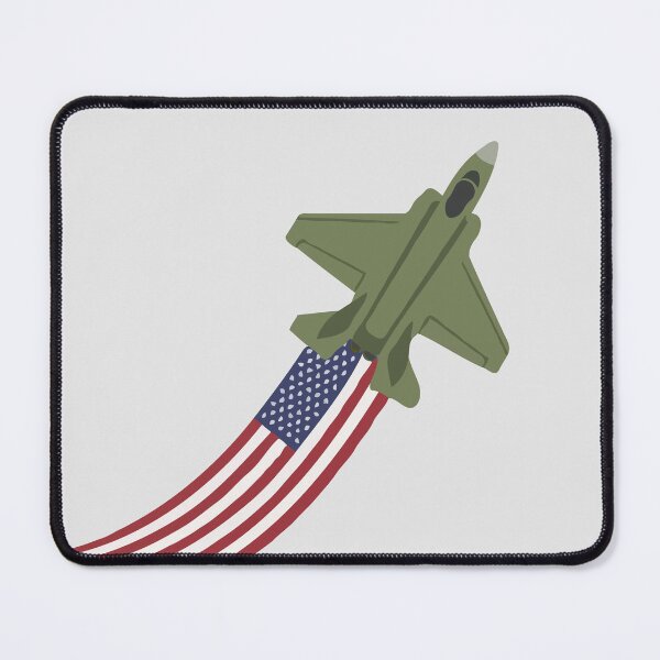 Item preview, Fighter Jet USA Flag designed and sold by Gkinoki.