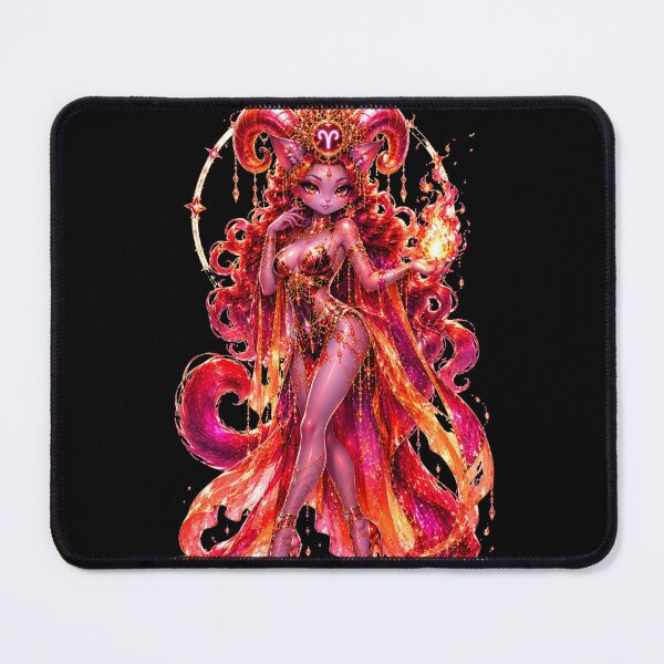 Item preview, Emily the Cosmic Cat - Aries Zodiac Sign designed and sold by ChaEmm_Studio.