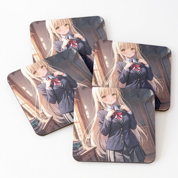 Item preview, Mahiru Shiina Angel Next Door Spoils Me Rotten Elegant School Uniform designed and sold by MicaheHaffner.