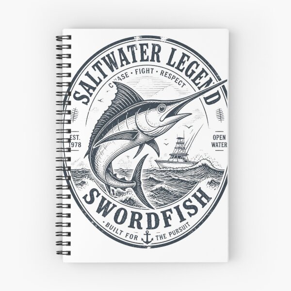 Item preview, Saltwater Legend Swordfish T-Shirt  designed and sold by redblink store.