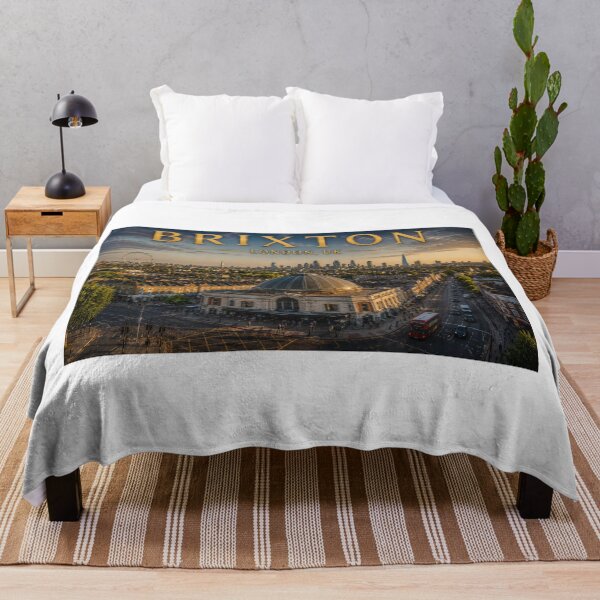 Item preview, London City Skyline & Iconic South London Live! Music Venue - Twilight Edition designed and sold by globetrottergfx.