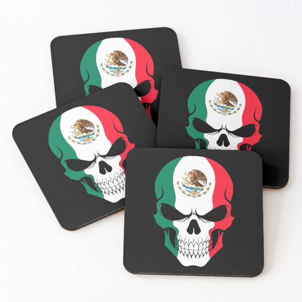 Item preview, Mexican Skull Flag designed and sold by JeffBartels.