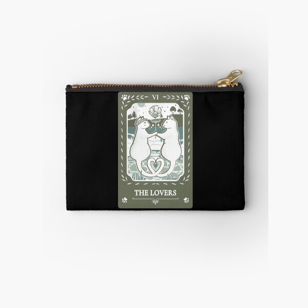 Item preview, Monochrome Lovers Tarot Cat designed and sold by catnbloom.