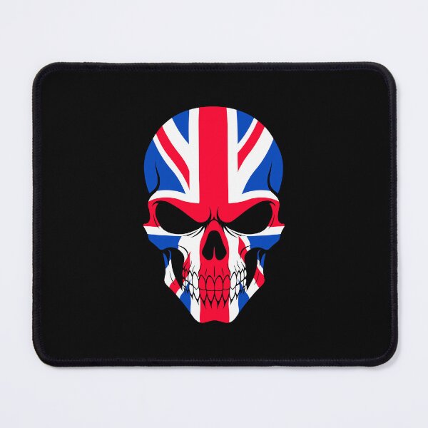 Item preview, British Skull Flag designed and sold by JeffBartels.