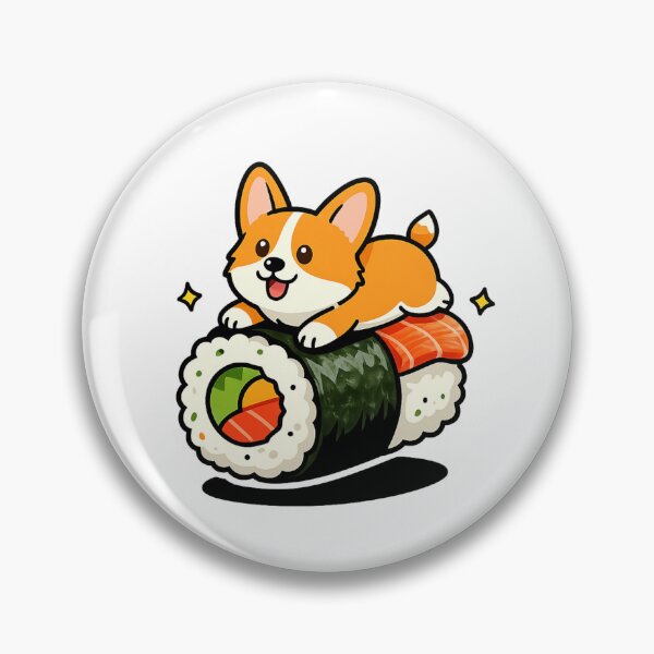 Item preview, Corgi Sushi Roll designed and sold by LuloCreative.